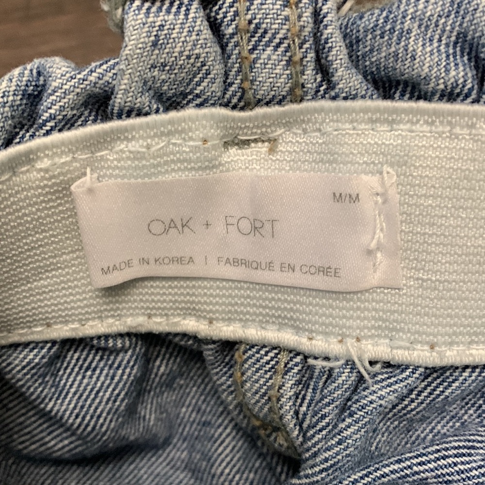 Oak + Fort PAPERBAG WAIST JEAN Size M - Picture 2 of 4